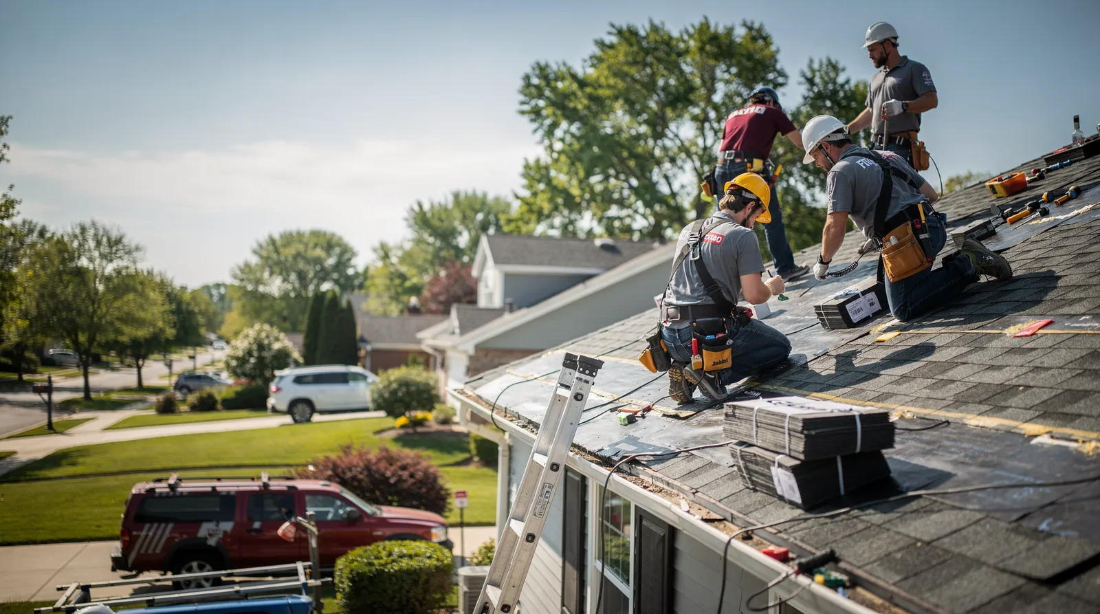 Roof Repair in Glenwood, IL around you
